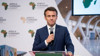 Emmanuel Macron Afrika'da dinleyicilerini azarladı
