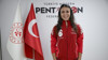 Milli pentatlet İlke Özyüksel, Dünya Kupası'ndaki ilk altın madalyasını kazandı