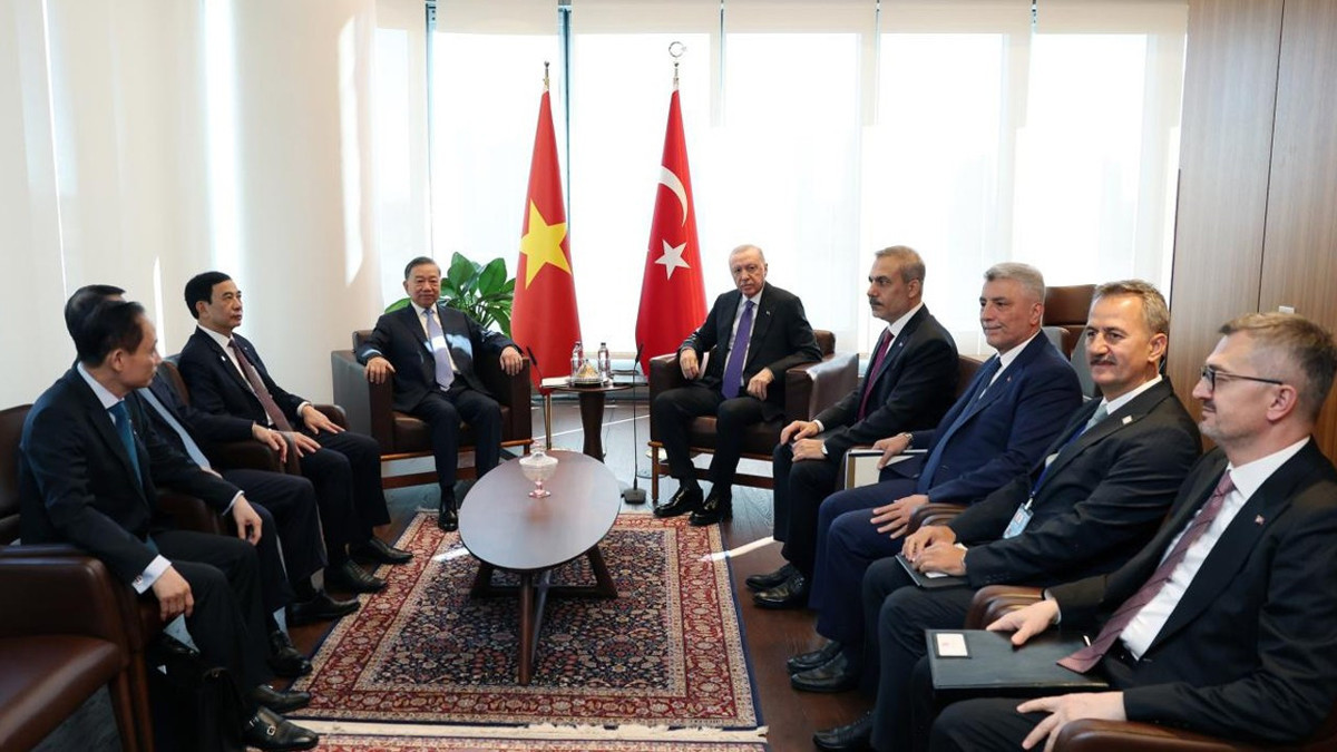 Cumhurbaşkanı Erdoğan, Vietnam Devlet Başkanı To Lam ile görüştü
