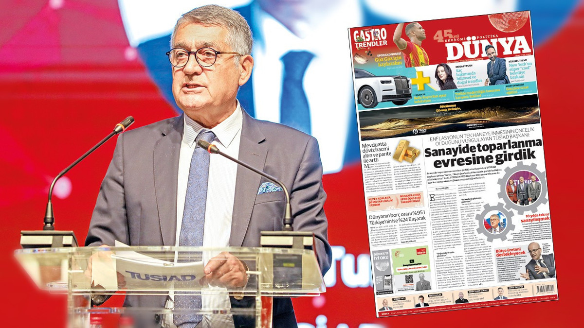 TÜSİAD Başkanı Orhan Turan: Sanayici için en yoğun baskı dönemi geride kaldı