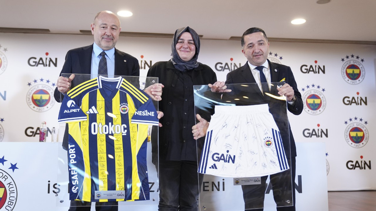 Fenerbahçe, GAİN ile sponsorluk anlaşması imzaladı