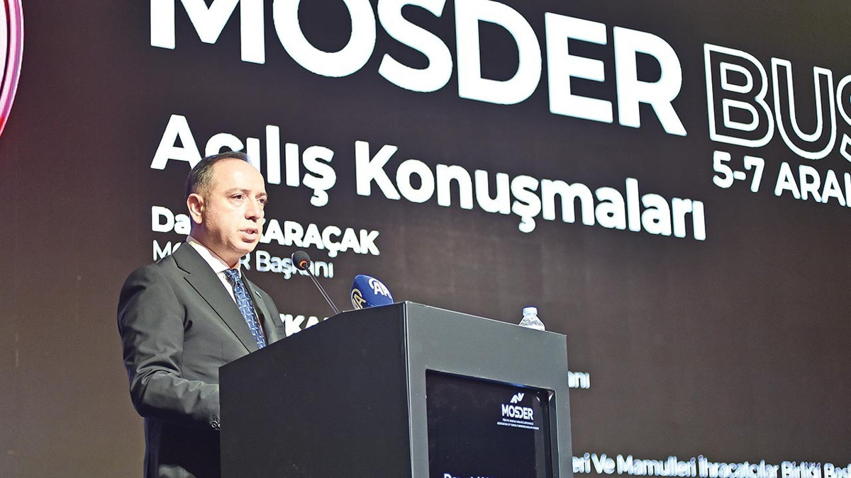MOSDER Başkanı Davut Karaçak: Kapasitenin yanlızca yarısıyla üretim yapılabiliyor