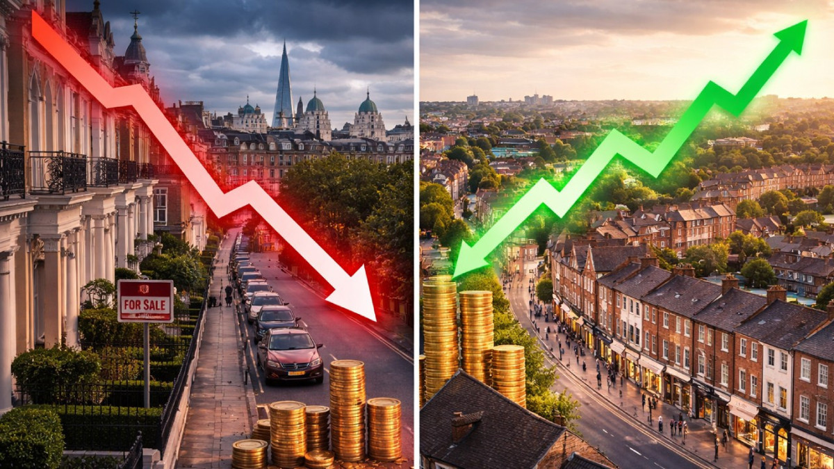 İngiltere'nin başkenti Londra'da konut piyasası ikiye bölündü