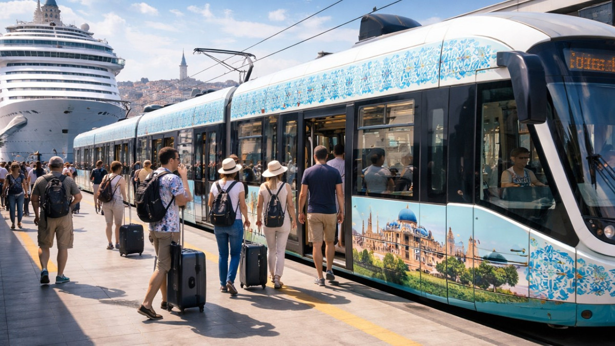Sadece onlar binecek: İstanbul'a gelen turistlere özel tramvay