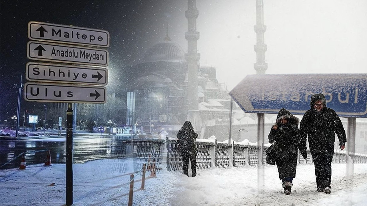 İstanbul ve Ankara yıla kar yağışı ile başlayacak: Yurdun büyük bölümünü saracak