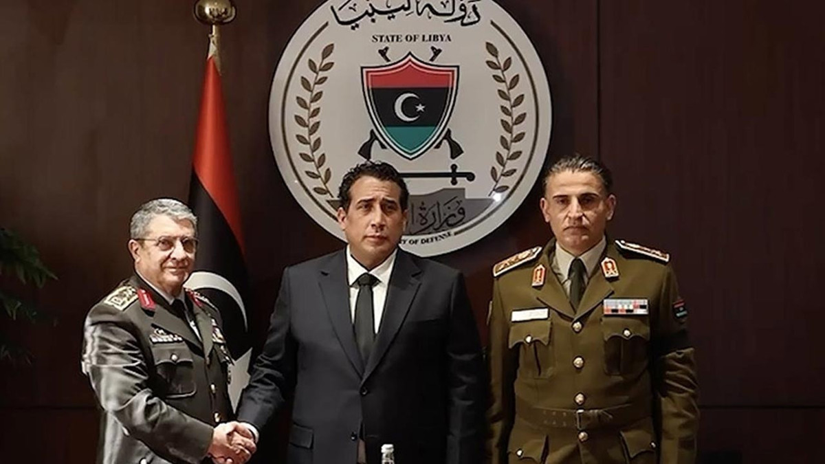 Genelkurmay Başkanı Bayraktaroğlu, Libya Başbakanı Dibeybe ile görüştü