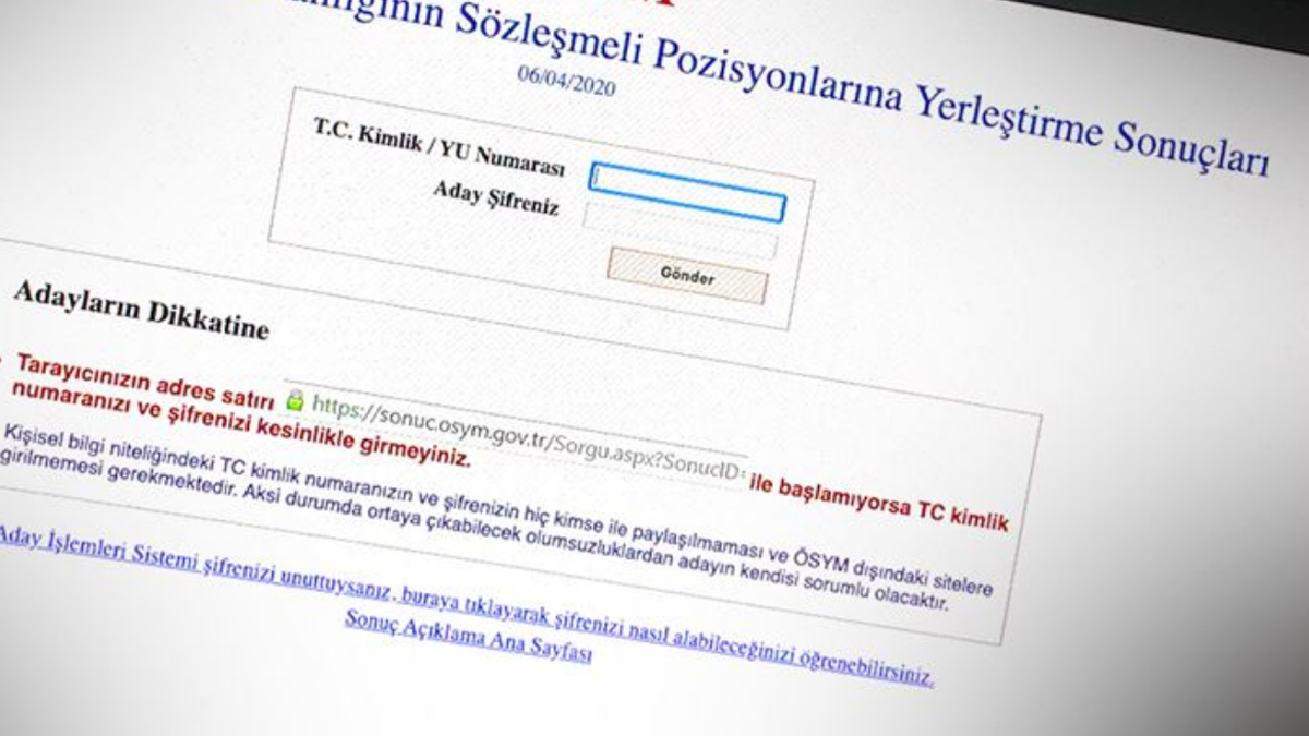 KPSS-2025/2 TABAN ve TAVAN PUANLARI: ÖSYM merkezi atama puanları...