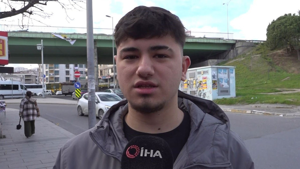 O anlar kamerada: Ehliyet sınavından 7’nci kez kaldı, ortalığı birbirine kattı