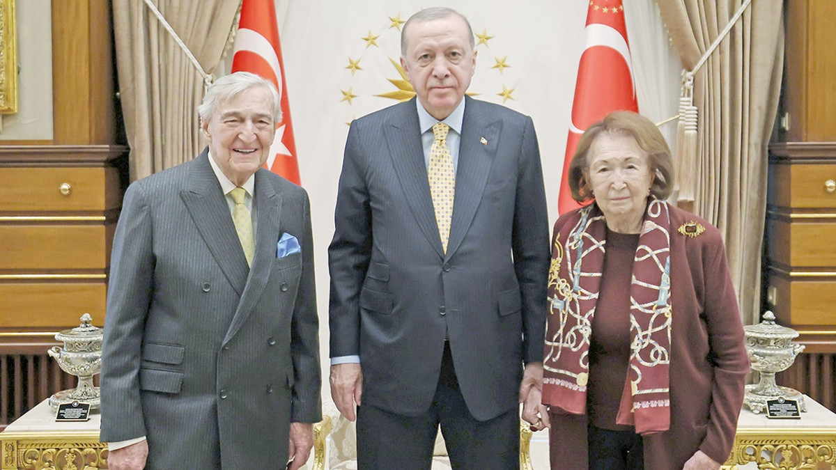 Koç ve Arsel’den Erdoğan'a ziyaret