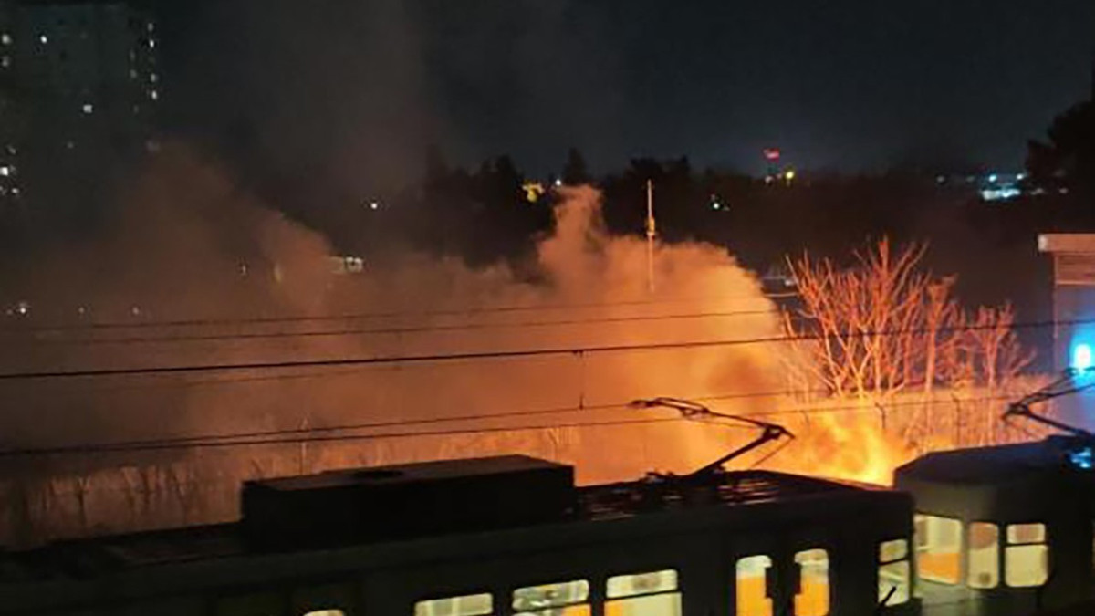 Yenibosna Metro İstasyonunda yangın paniği