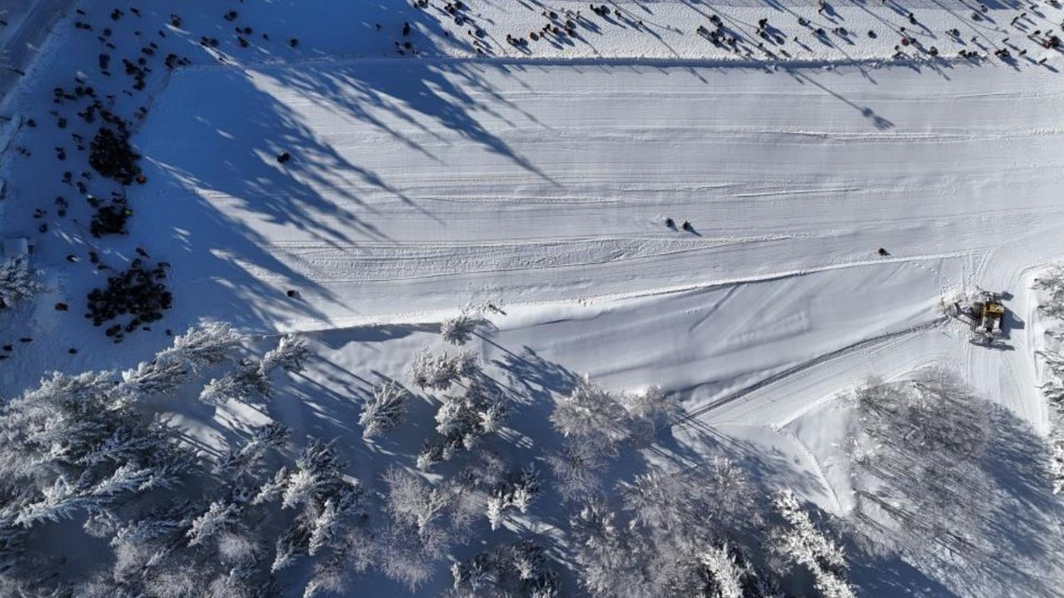 Kış turizm merkezi Kartepe’de yoğunluk