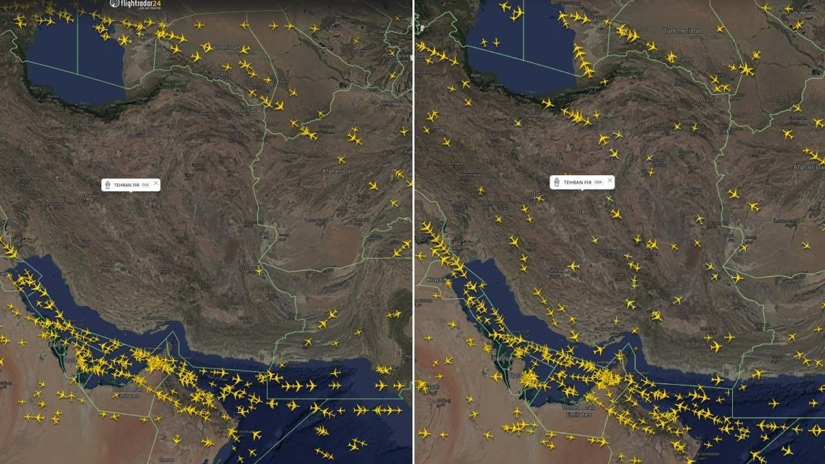 İran uçuşlara kapattığı hava sahasını yeniden açtı
