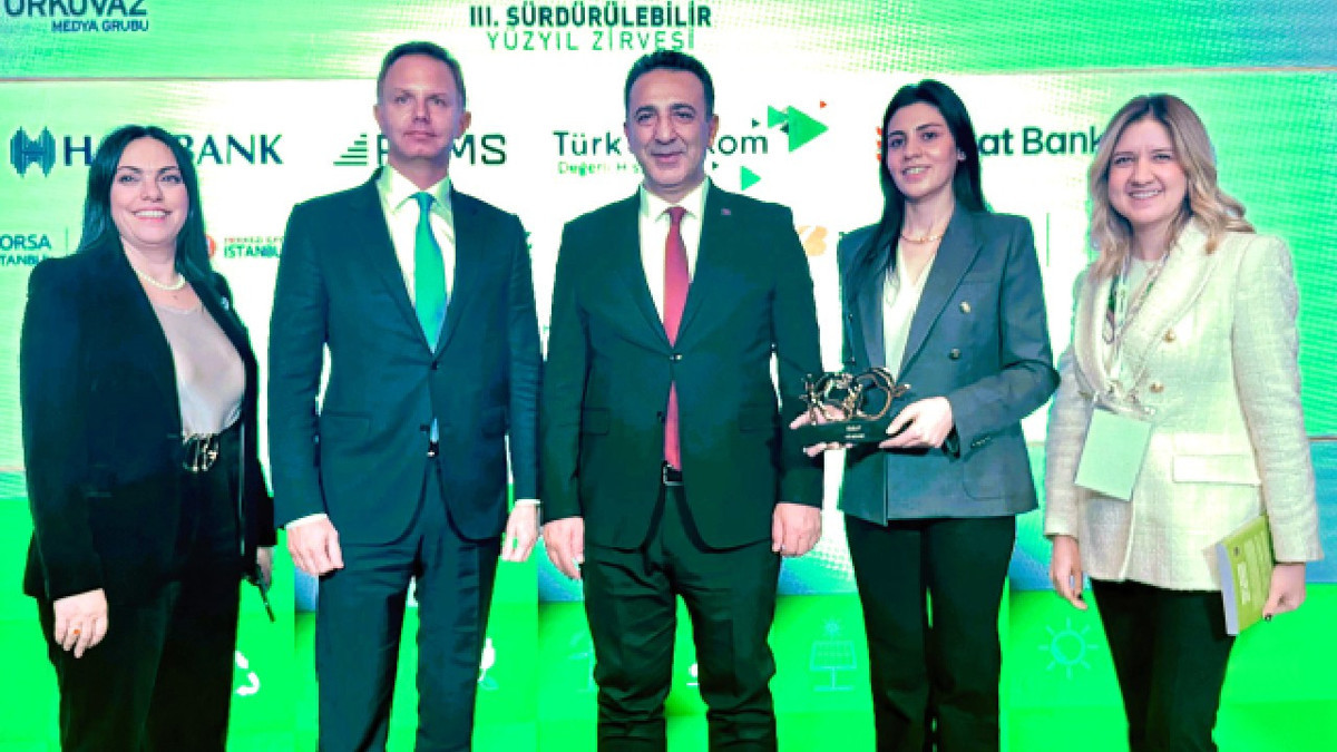 RE&UP’a döngüsel ekonomi başarısıyla Sürdürülebilirlik Liderleri Ödülü