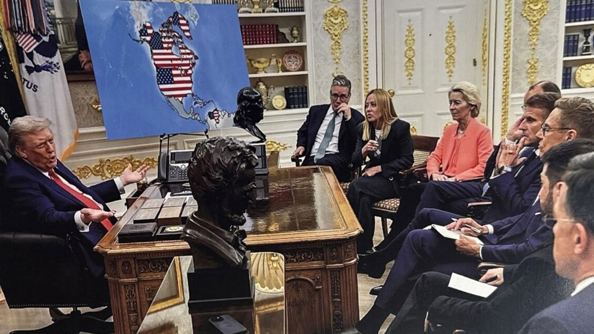 Trump’tan Kanada, Grönland ve Venezuelalı "yeni ABD haritası" paylaşımı