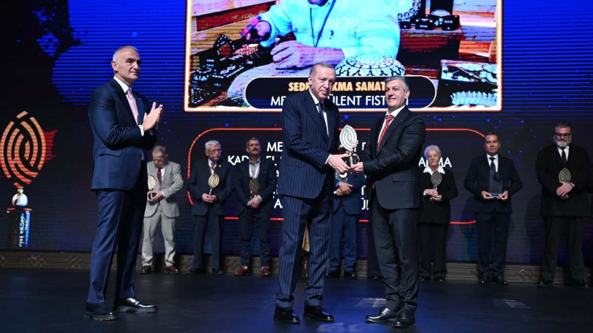 Kültürün hafızasını taşıyan ustalara ödül