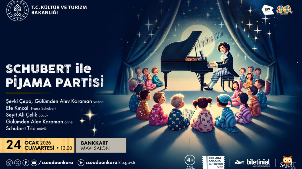 AKM ve CSO Ada Ankara’da yarıyıl tatili şenliği: Çocuklara sanat dolu program