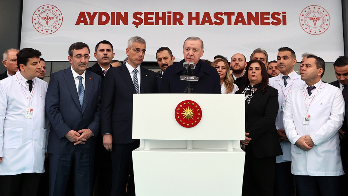 Erdoğan: Aydın Şehir Hastanesi eğitim ve araştırma hastanesi olacak