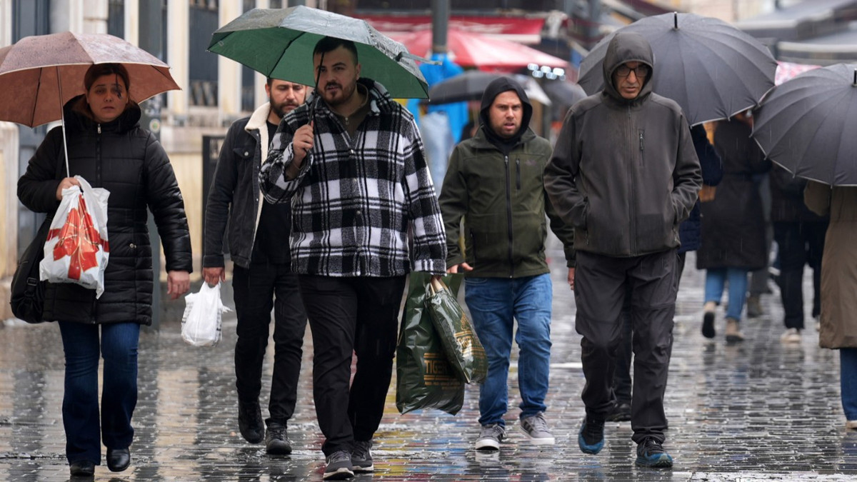 9 il için sarı kodlu sağanak ve fırtına uyarısı