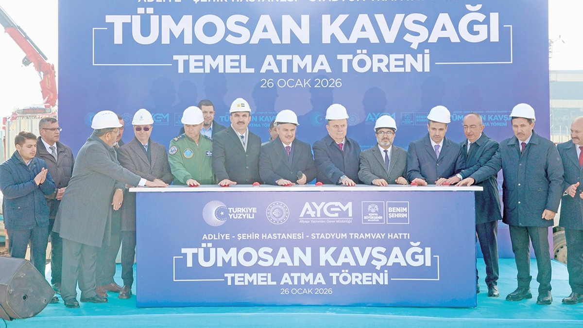 Konya’da 2027’ye kadar 21.1 km ray hattı tamamlanacak 