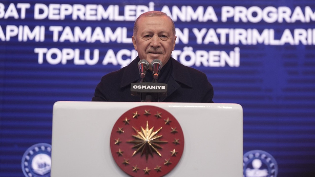 Cumhurbaşkanı Erdoğan'dan 6 Şubat mesajı: Bitmez dedikleri evler bitti