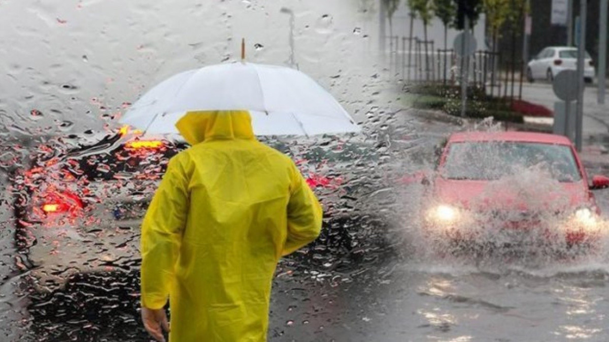Meteoroloji'den 20 ile sarı kodlu uyarı: Kuvvetli yağış bekleniyor