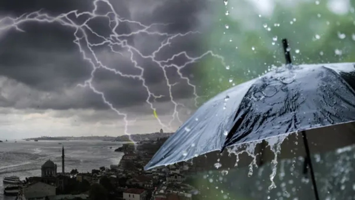 Meteoroloji il il uyardı: Sağanak ve fırtına geliyor