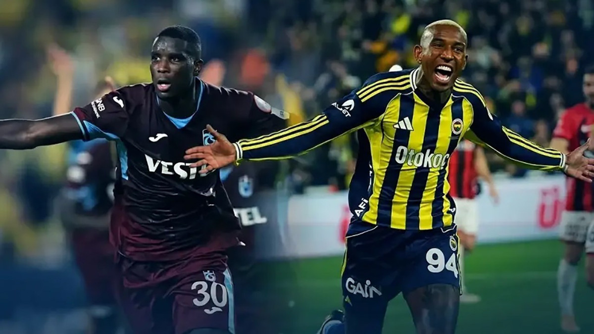 Trabzonspor-Fenerbahçe maçının ilk 11'leri belli oldu