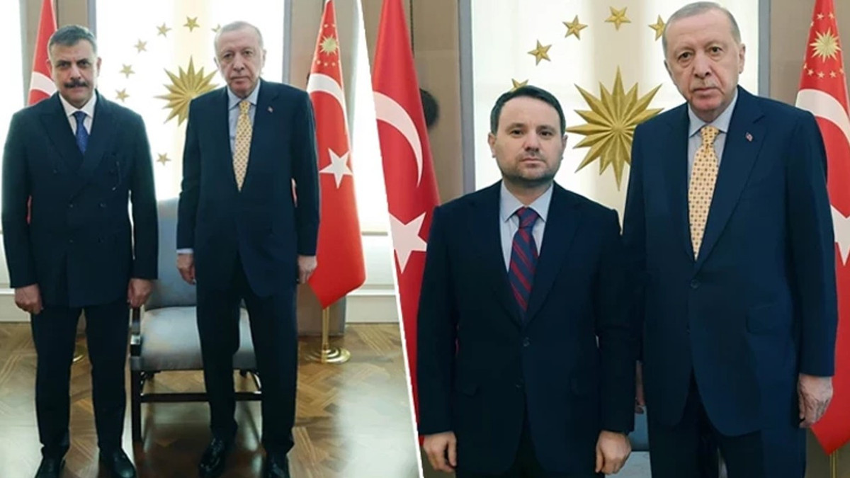 Cumhurbaşkanı Erdoğan, Adalet Bakanı Gürlek ve İçişleri Bakanı Çiftçi'yi kabul etti