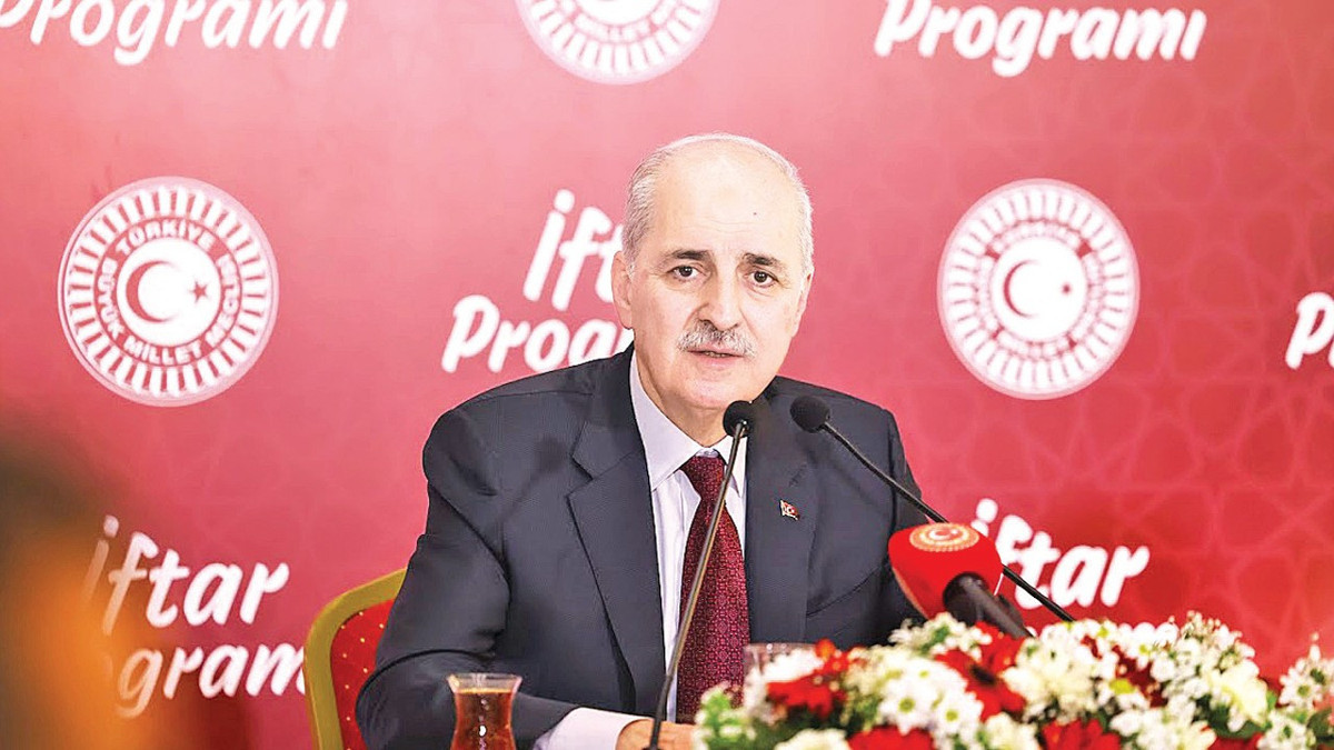 TBMM Başkanı Numan Kurtulmuş: Evlatlarımızı değil silahları gömelim