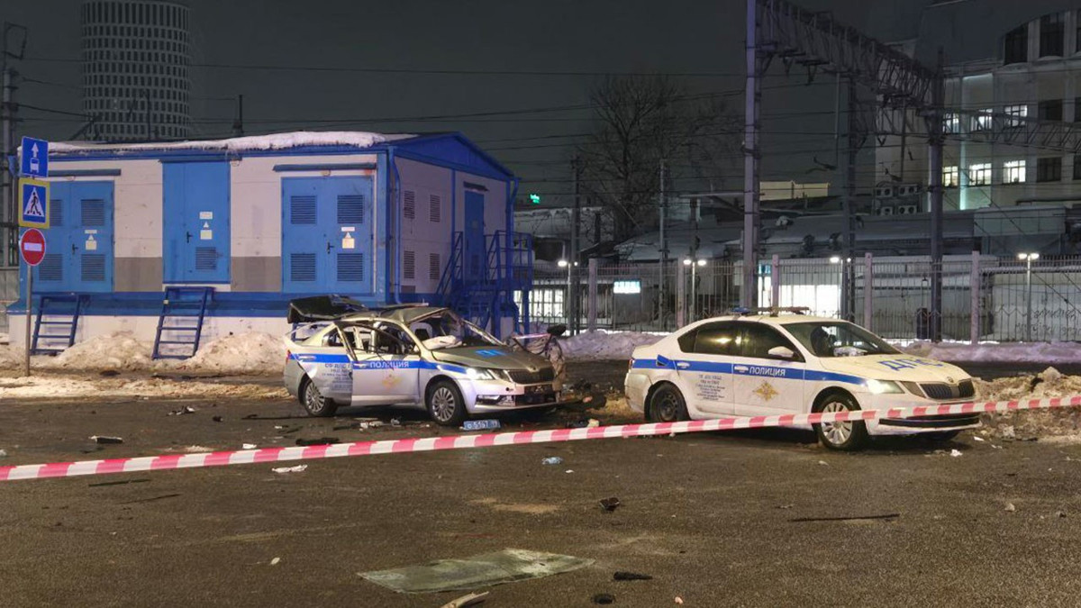 Moskova'da tren istasyonu yakınındaki patlamada 1 polis öldü, 2 polis yaralandı