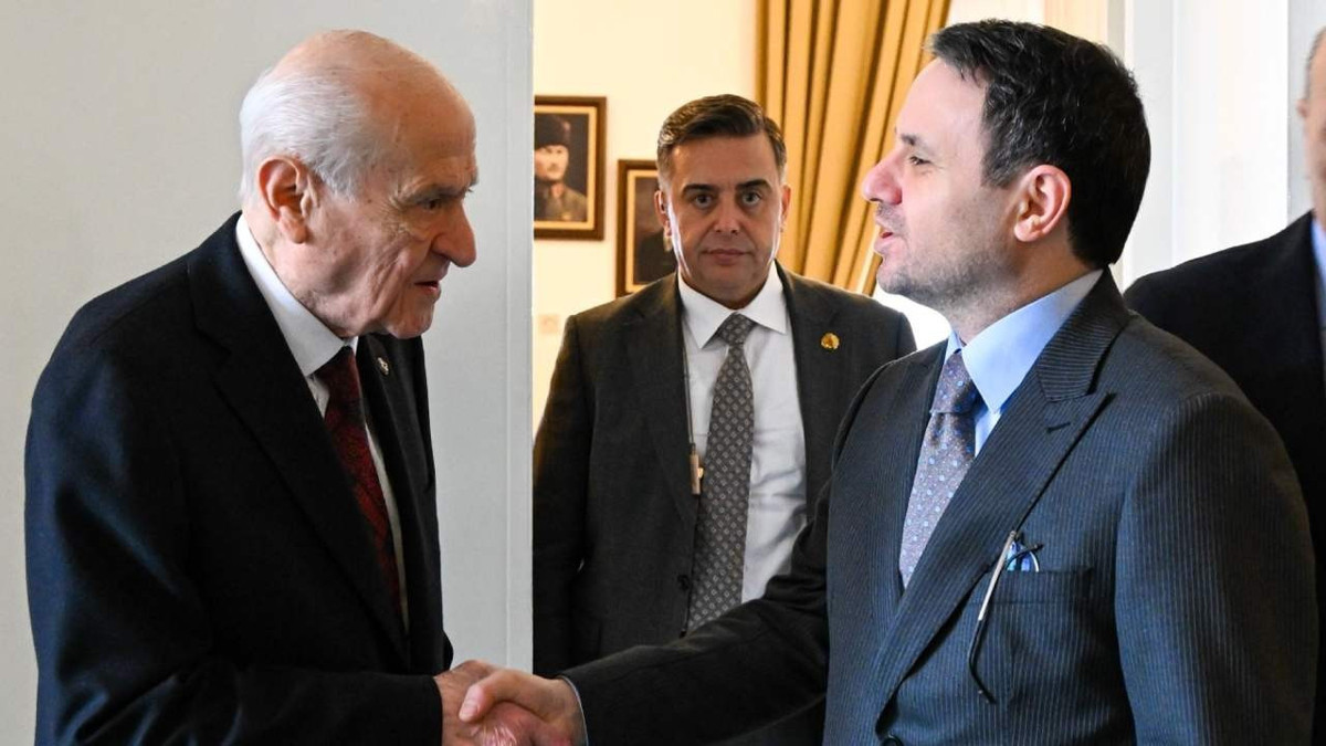 Bakan Gürlek, MHP lideri Bahçeli'yi ziyaret etti