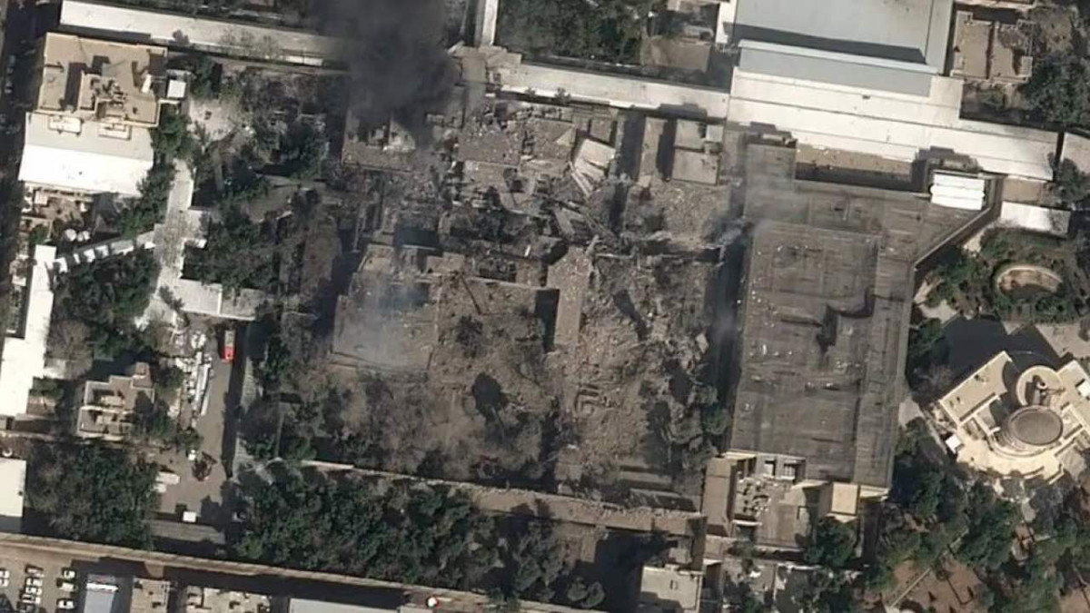 Konutu yerle bir oldu... Peki Hamaney nerede?