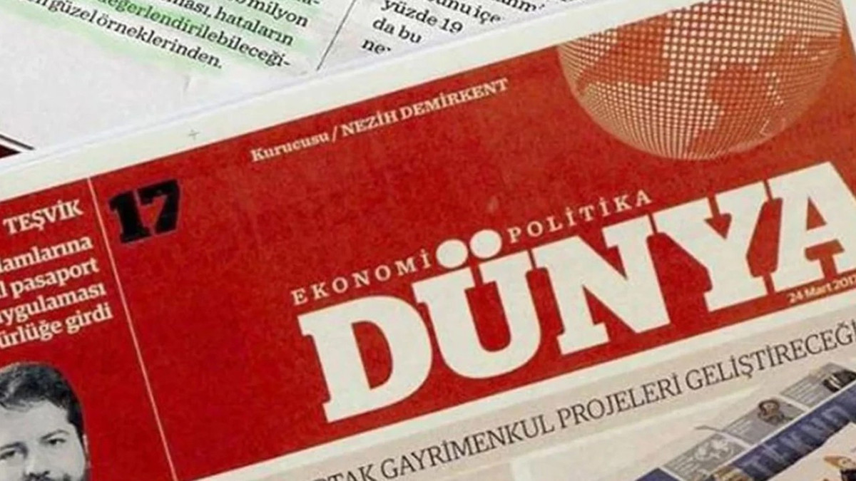 DÜNYA Gazetesi’ne 46. yılında tebrik yağdı