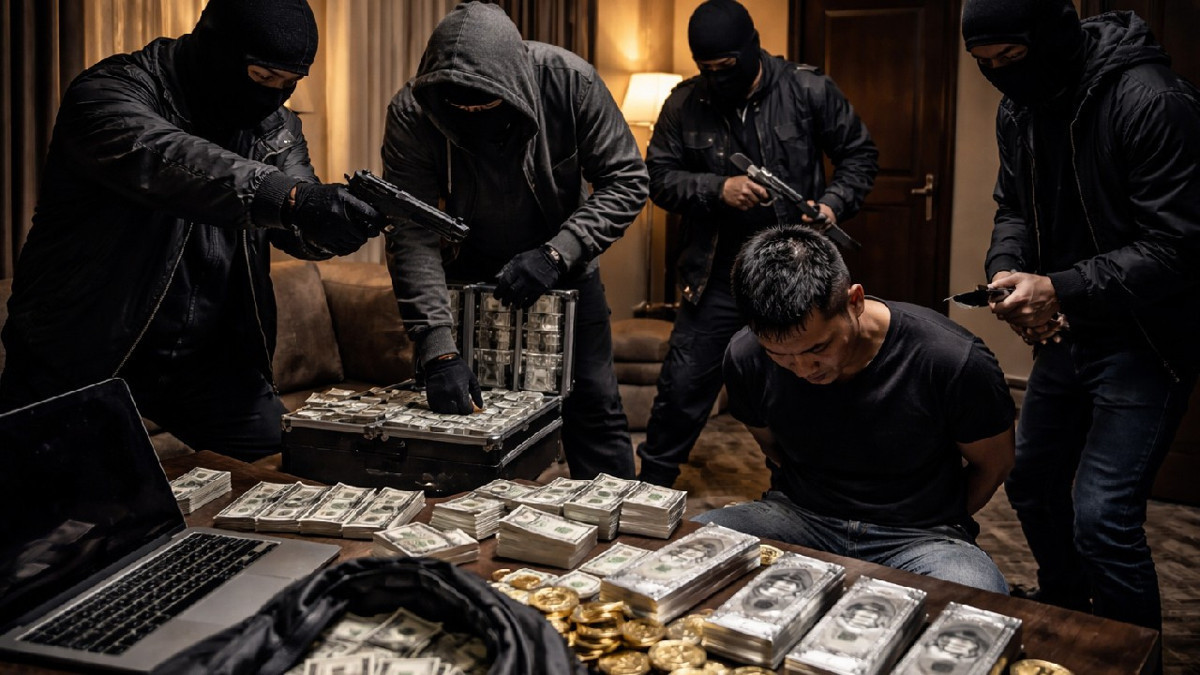 Milyonluk kripto ve gümüş soygunu: Otel odasında kıstırıp gasp ettiler