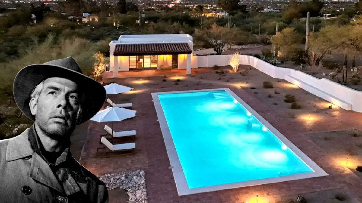 Oscarlı oyuncunun ölene kadar yaşadığı 7 odalı 6 banyolu ev satışa çıktı