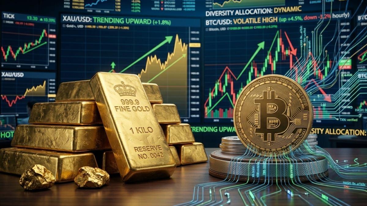 JPMorgan raporu: Savaş krizinde Bitcoin altını ger…