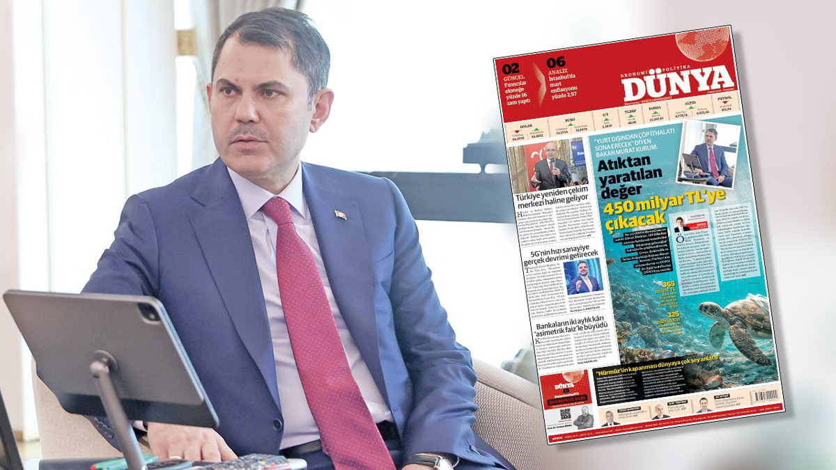 Atıkların ekonomiye katkısı 450 milyar liraya çıkacak