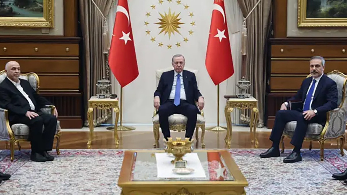 Erdoğan, İstanbul'da Hamas heyetini kabul etti