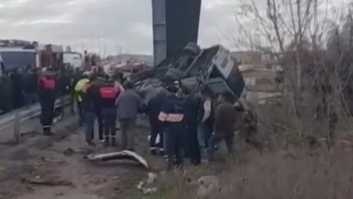 Ankara'da otobüs kazası: 4 ölü, çok sayıda da yaralı var