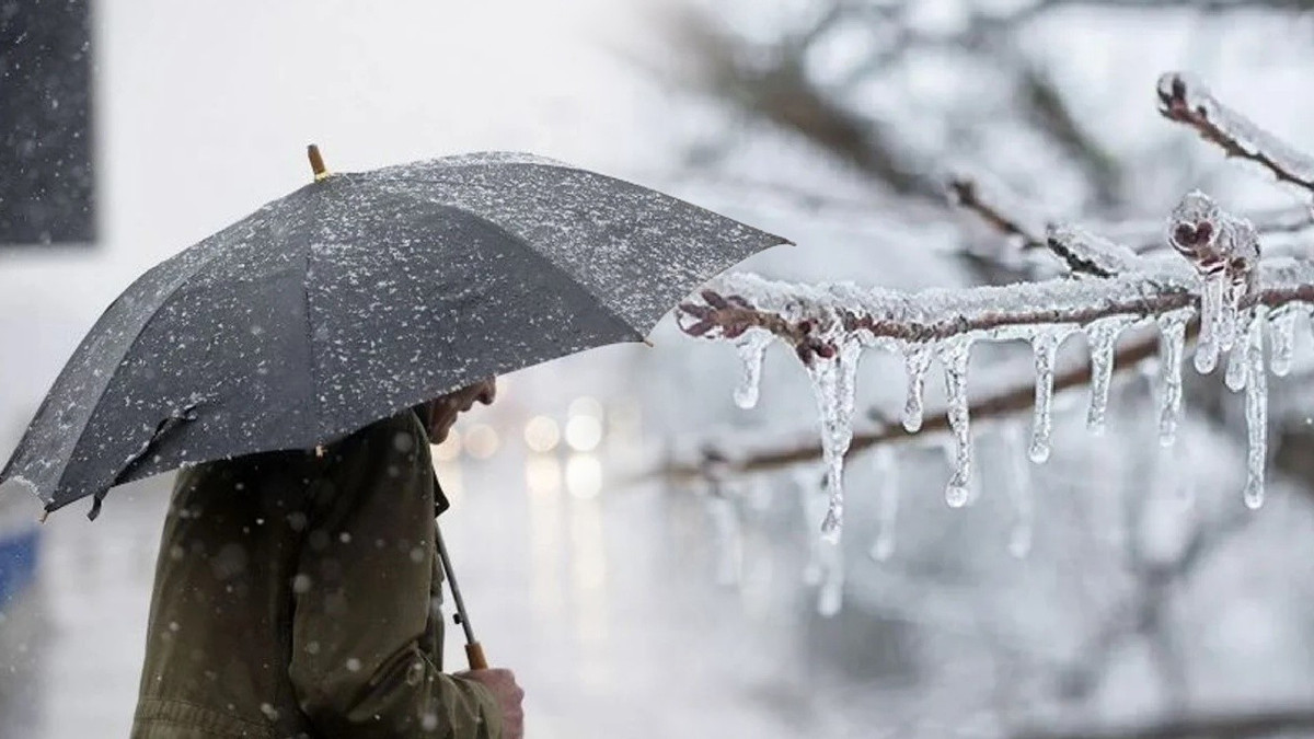 Meteoroloji'den uyarı geldi: Bir yanda sağanak bir yanda don