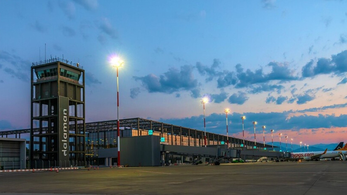 Dalaman Havalimanı’nda ilk 3 ayda 287 bin yolcu