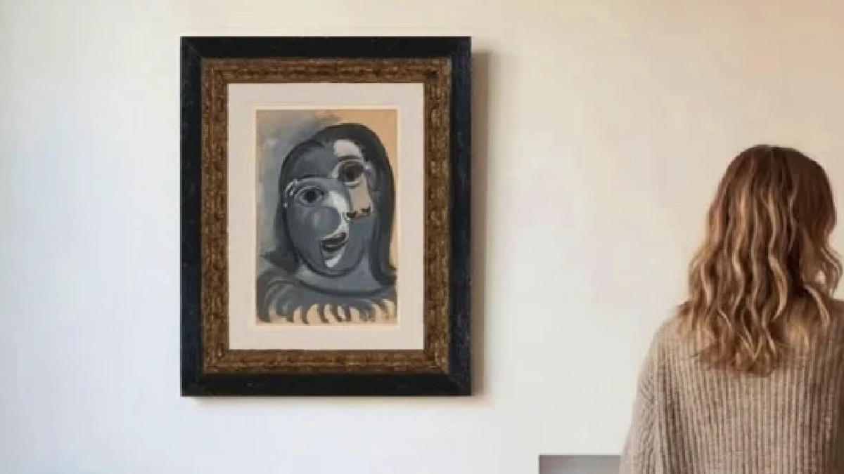 1 milyon Euro'luk tabloyu 100 Euro'ya aldı