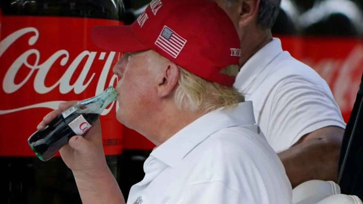 Trump'ın kola sevgisi: Kanser hücrelerini öldürebilir