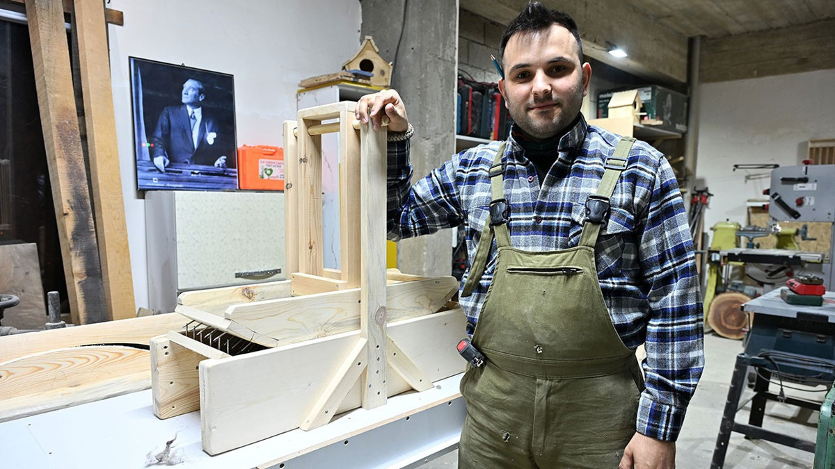 “Yapılamaz” denileni yaptı: Gümüşhane’den dünyaya yün kabartma makinesi (keşfet)