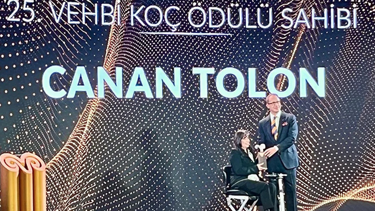 25. Vehbi Koç Ödülü'nün sahibi Canan Tolon oldu
