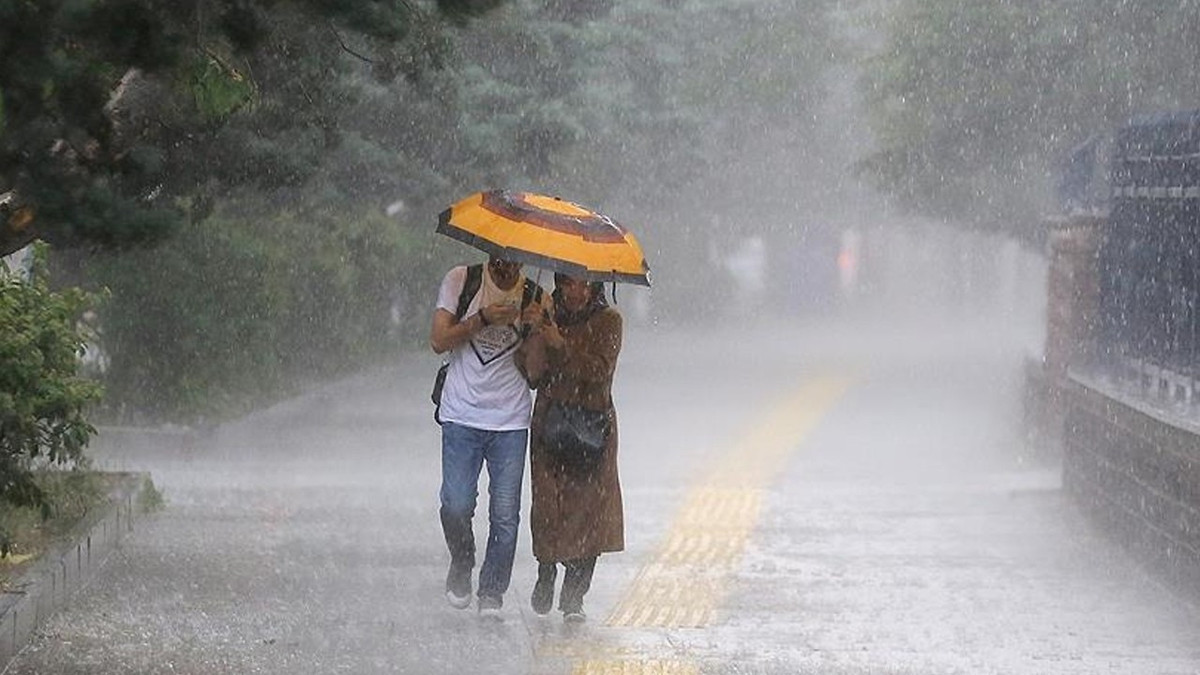 Bakanlıktan 'sarı' kodlu yağış uyarısı