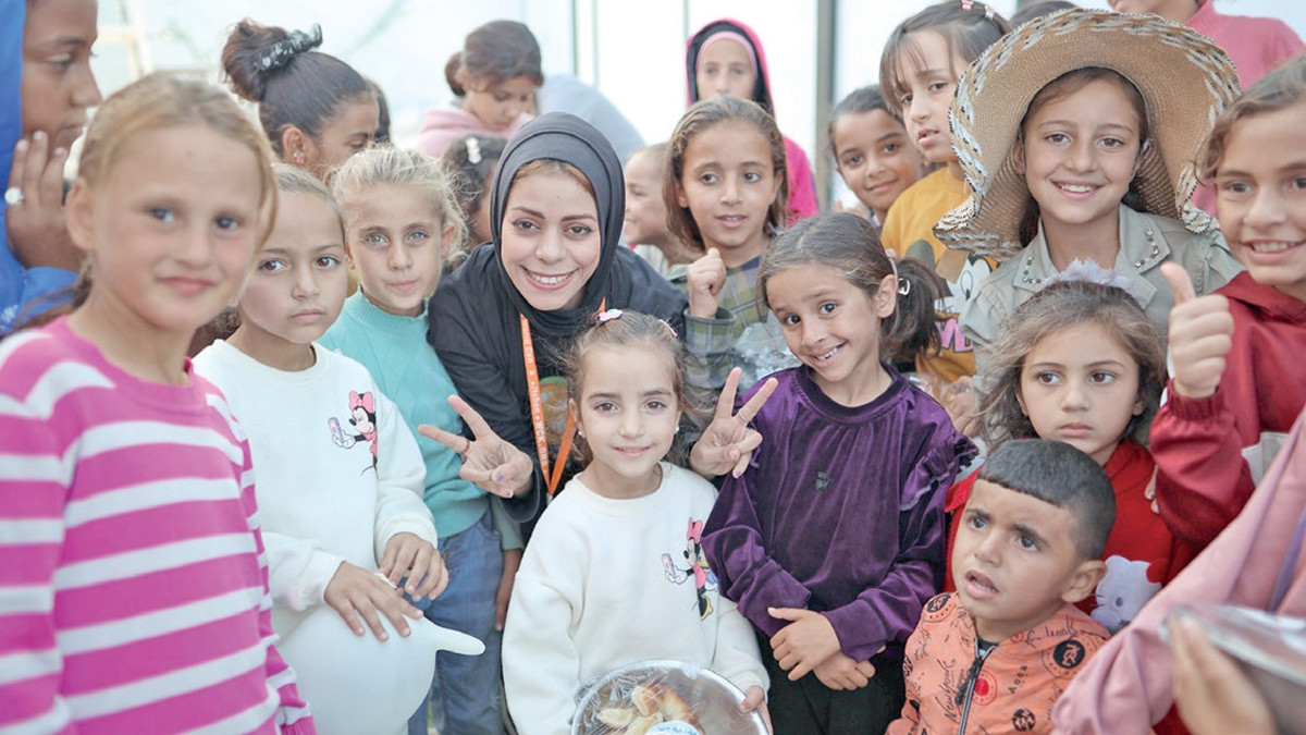 Bir menü müşteriye bir menü Filistin’e