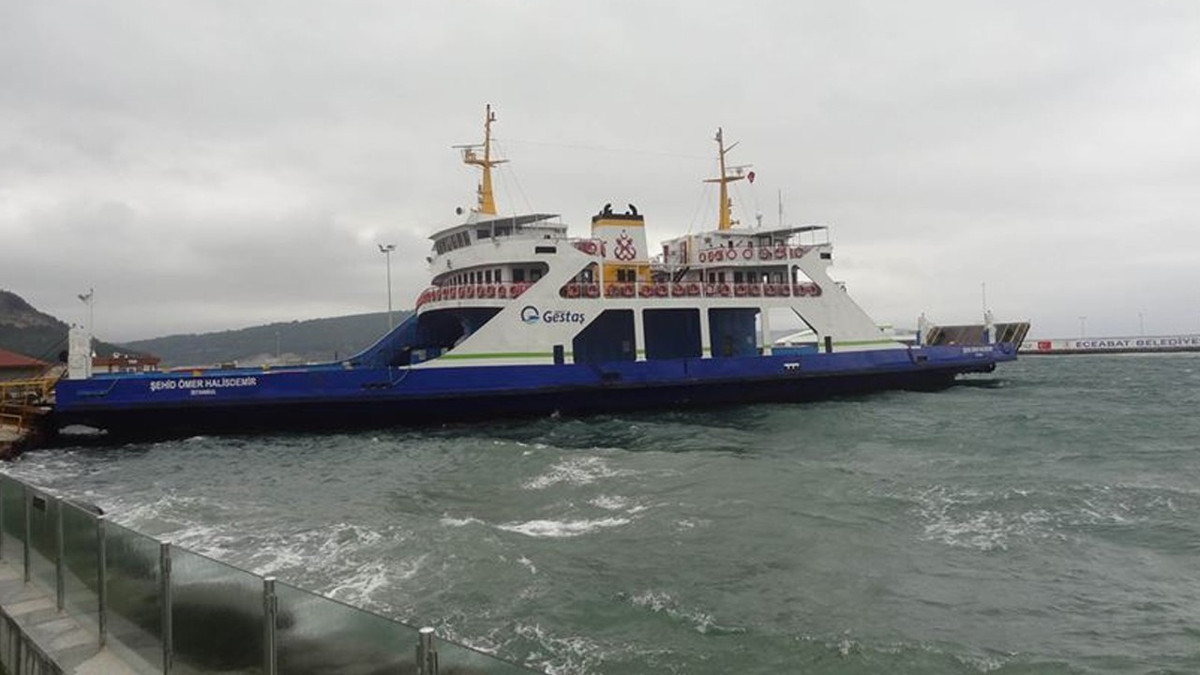 Deniz ulaşımına hava engeli: Güney Marmara'da bazı seferler iptal edildi