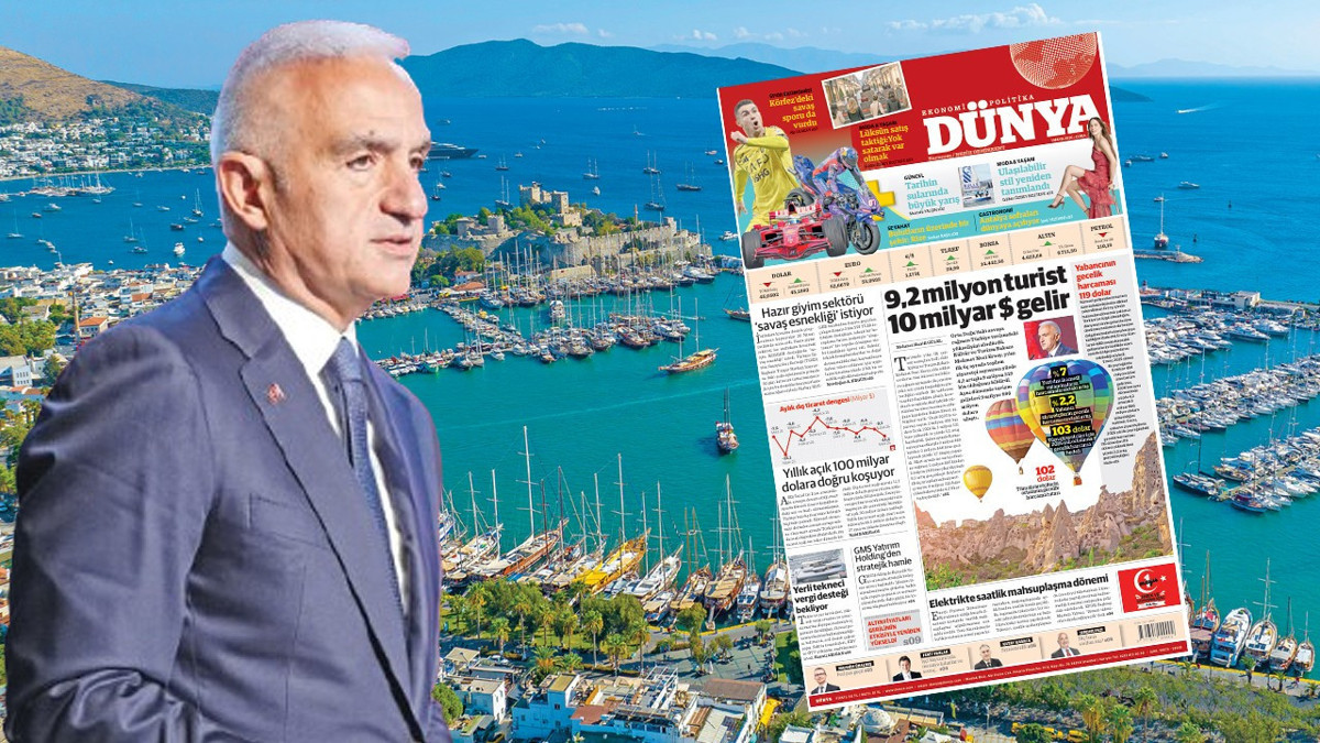 Turizm geliri rekor kırdı, turist sayısı 3 milyonu aştı