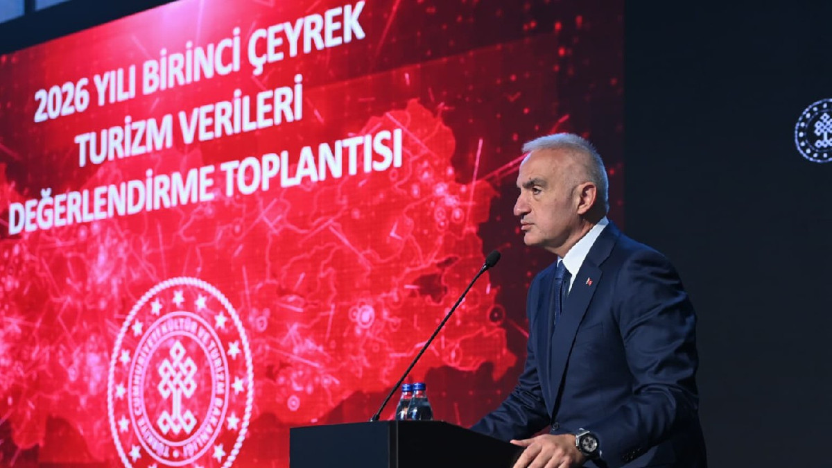 Bakan Ersoy açıkladı: Turizmde ilk çeyrekte güçlü performans